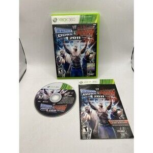 WWE SmackDown vs. Raw 2011 (Xbox 360, 2010) Tested Wrestling John Cena Big Show